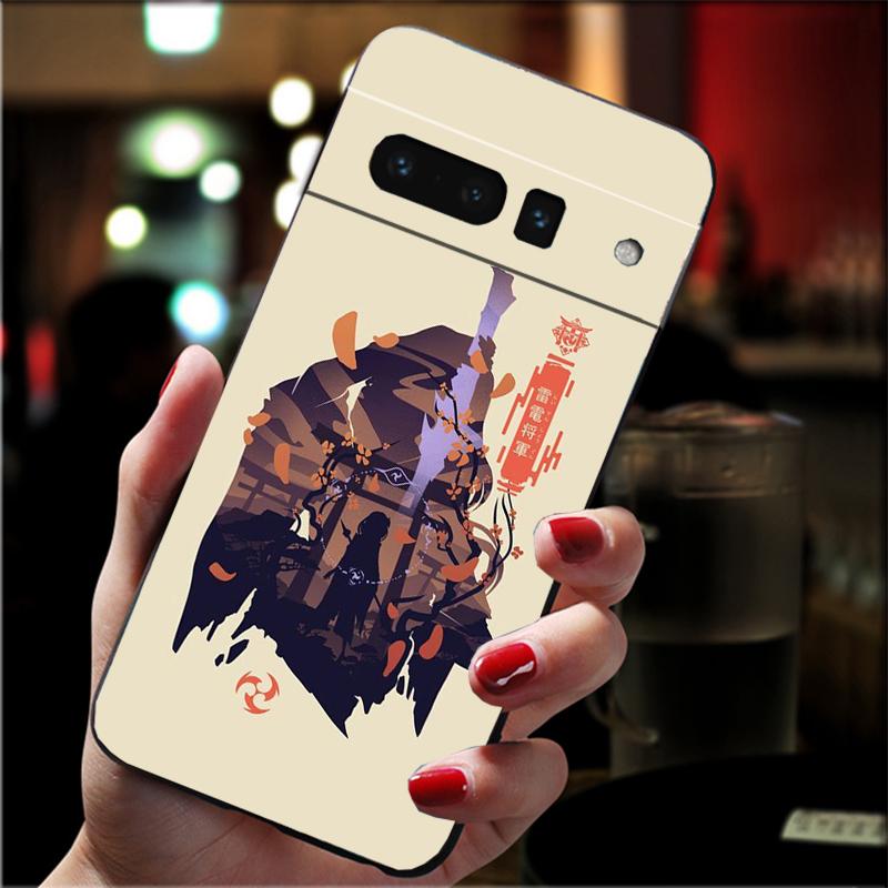 Phone Case For Google Pixel 10 Pro 9 Pro XL 9A 8 7 6 Pro Pixel 8A 7A 6A Pixel 8 7 6 5 Anime Genshin Impact