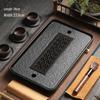 Ujin Stone Rectangular Tea Tray with Drainage and Water Storage