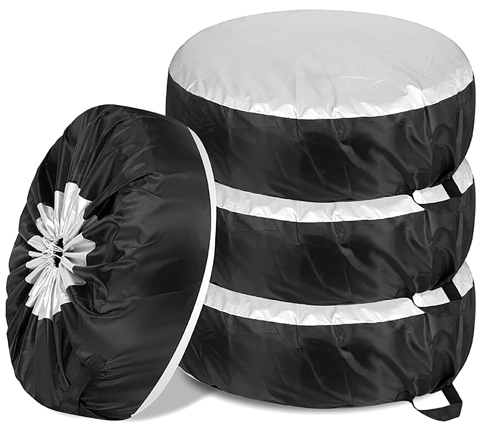 

Чехол для шин, Набор из 4 штук, 25,6 x 14,6 дюймов (65 x 37 см) (для чёрный