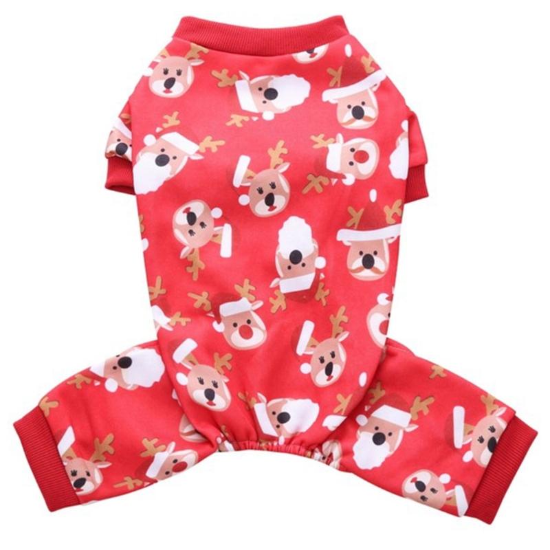 Cats Outfit Costume Christmas Santa Theme Funny Costume Cosplay Accessories