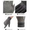 1pair Autumn Winter Outdoor Cycling Gloves Gym Fitness Sports Running Warm Touch Screen Nonslip Gloves Mountaineering Gloves