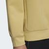 Adidas Sweatshirts Men's Yellow Crew Neck Moderate Regular HY5840