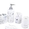 Bathroom Supplies Accessory Set 5-Piece Toothbrush Holder Dispenser