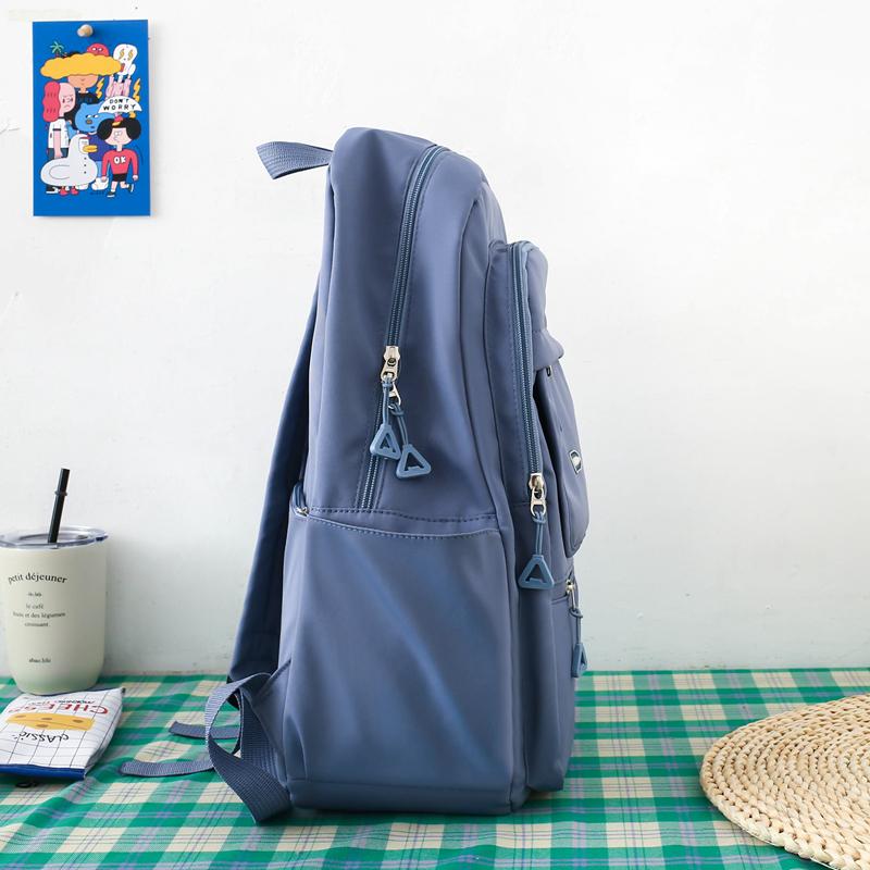 Four-Piece Backpack Set Junior High School Student Schoolbag Women Campus Backpack Large Capacity Backpack