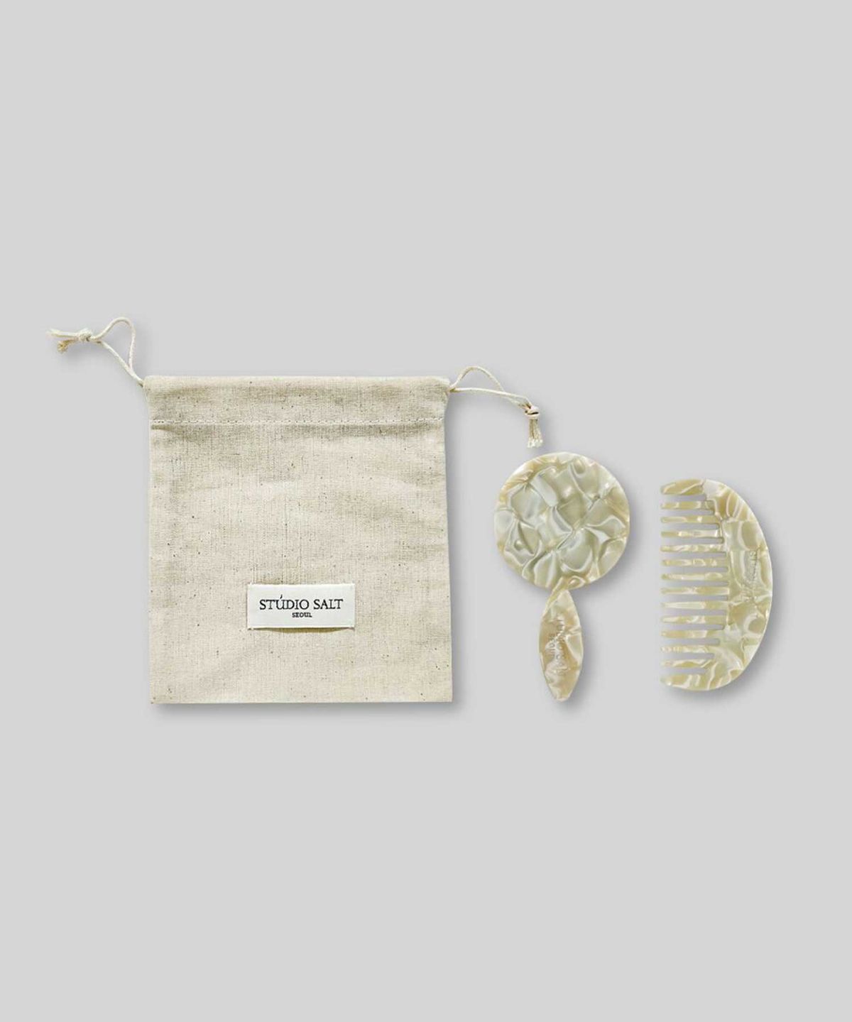 Classic Comb & Hand Mirror Set