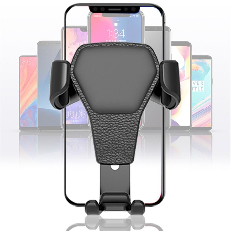 Universal Gravity Car Phone Holder Support No Magnetic Air Vent GPS Clip Mount