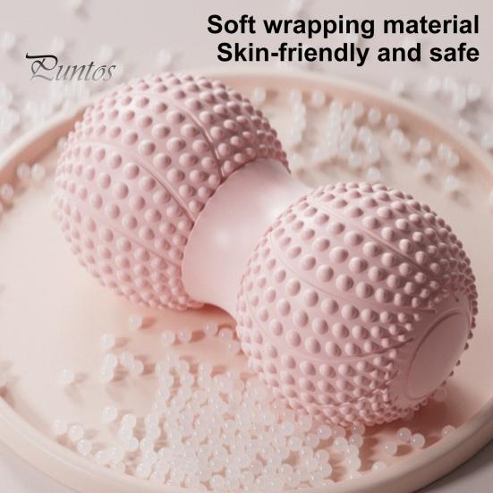 Peanut Massage Ball Deep Tissue Muscle Relaxation Double Lacrosse Roller Physical Therapy Leg Arm Waist Belly Back Foot Full Body Massager