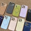 Produs Standard Compatibil cu Carcasa pentru Telefon Apple IPhone 17 Air 13/14/15/16, Fereastră Mare, IPhone 15 Pro, Închidere Magnetică Lichidă