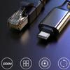 High Speed USB Type C to RJ45 Gigabit Ethernet Adapter Network Cable 1000Mbps Connector for Office and Entertainment
