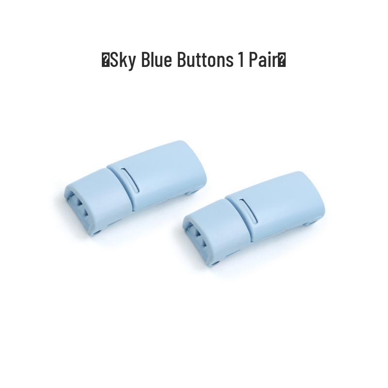 Colorful Elastic Magnetic No-Tie Shoelaces with Metal Buckle