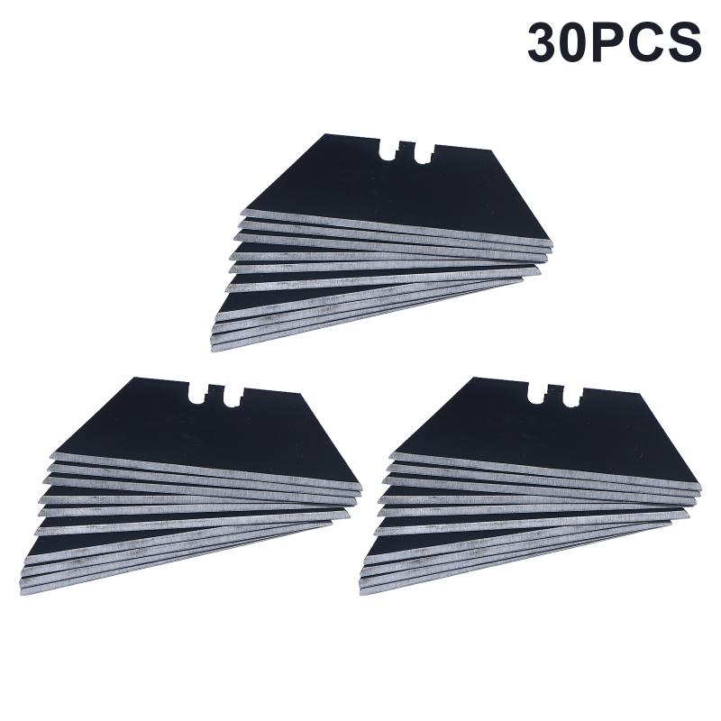 10/30/50PCS T-type Special Replacement Knife Blades Steel Material Utility Knife Trapezoid Blade DIY Art Craft Cutter Tool