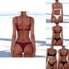 Stunning Sexy Women's Bikini Set With Padded Bra And Thong For Ultimate Comfort