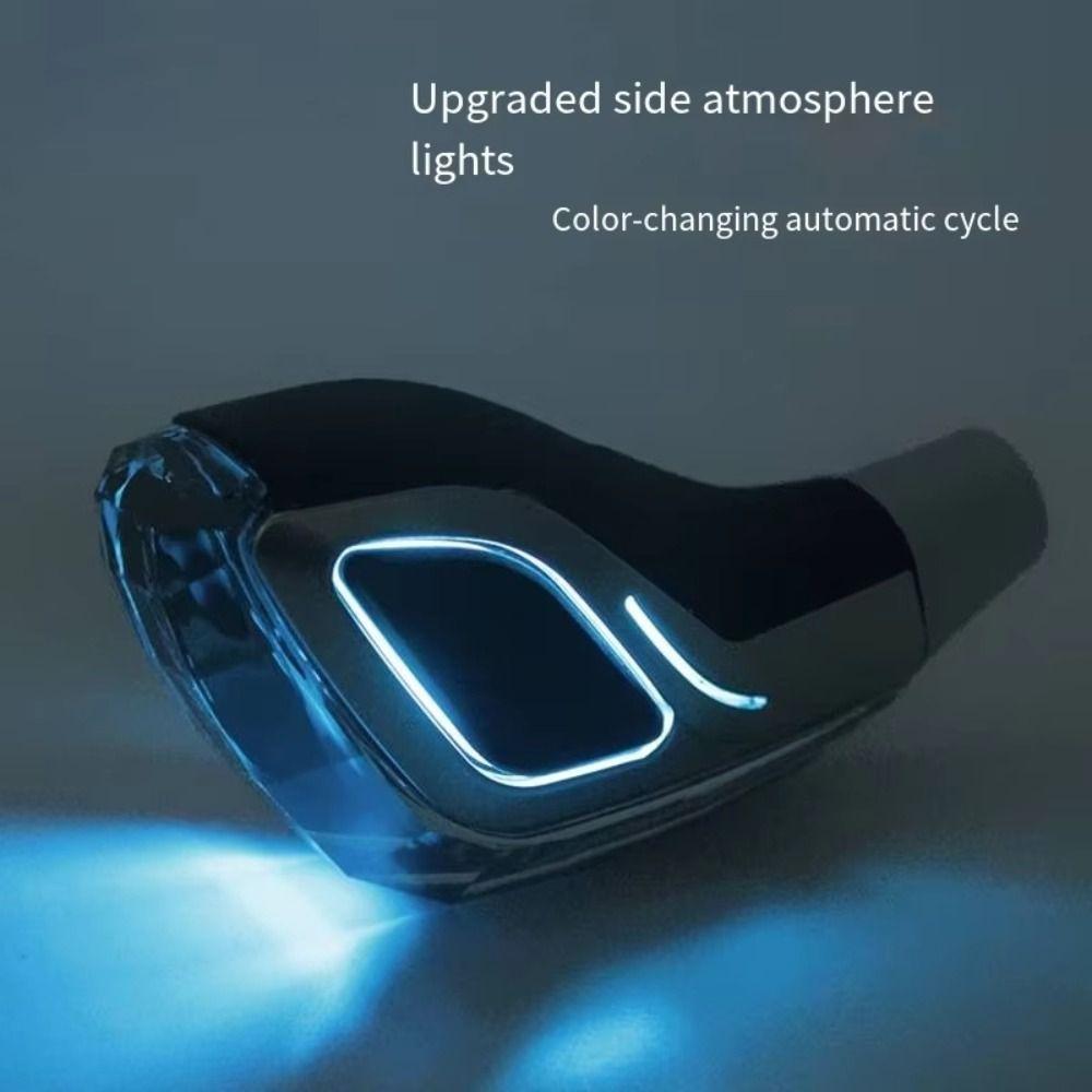 Palanca de Cambios LED para Transmisión Manual, Mango de Hilo LED Multicolor, Palanca de Cambios Automotriz