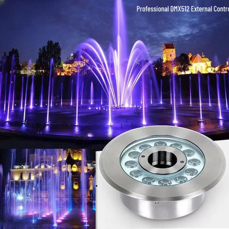 Dream Bubble LED Stainless Steel Pond Fountain Light