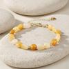 European Style Semi-Precious Stone Beaded Bracelet - Maillard Luxury Crystal