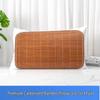 Free Shipping: Summer Bamboo Rattan Pillow Pair - Cool Green Ice Mat with Pillowcase