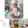 Child Chef Costume Set With Polyester Fabric For Kids Kitchen Role Play