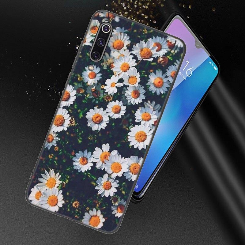 Summer Daisy Sunflower Floral Case For Xiaomi Redmi 7 7A 8A 9i 9A 9C 10 10A 10C K20 Note 5 6 Mi 8 9 9T Pro A2 Lite A3 6X Mix 3
