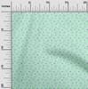 oneOone Cotton Flex Light Green Fabric Kids Rainbow Craft Projects Decor Fabric Printed By The Yard 40 Inch