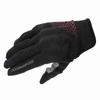 KOMINE Motorcycle Protective Mesh Gloves Brave Mesh Suitable for and Autumn Gloves, - Black/Delta Red, M, GK-183 1049, Material, Spring, Summer,