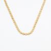 Hip Hop Exaggerated Metal Vintage Cuban Chain Braided Strap Thick Chain Neutral Wind Necklace Bracelet Set