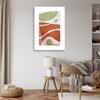 Canvas Print, Abstract Boho Shapes