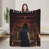 Silent Hill F Blanket Horror Game Super Warm Funny Plush Throw Blanket For Couch Bed Camping Flannel Bedspread Bed Cover