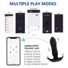 Invisible Adult Sexual Sex Toy Wireless APP Remote Control Wearable Thrusting Dildo Vibrating Panty Vibrator for Women Female