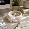 Cat Shaped Storage Tray Nordic Style Storage Holder Cute Design Desktop Ornament  Entryway