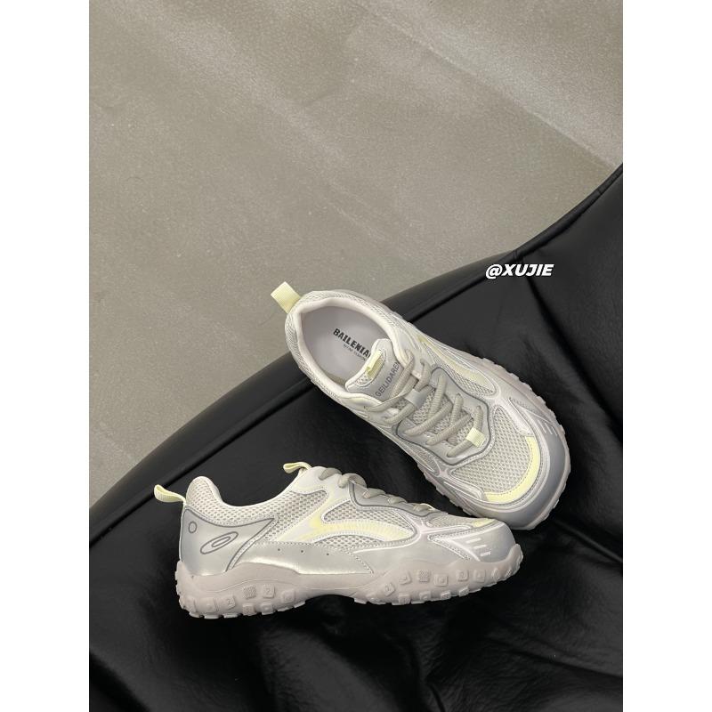 Han Suxi silver breathable dad shoes summer new platform leisure sports