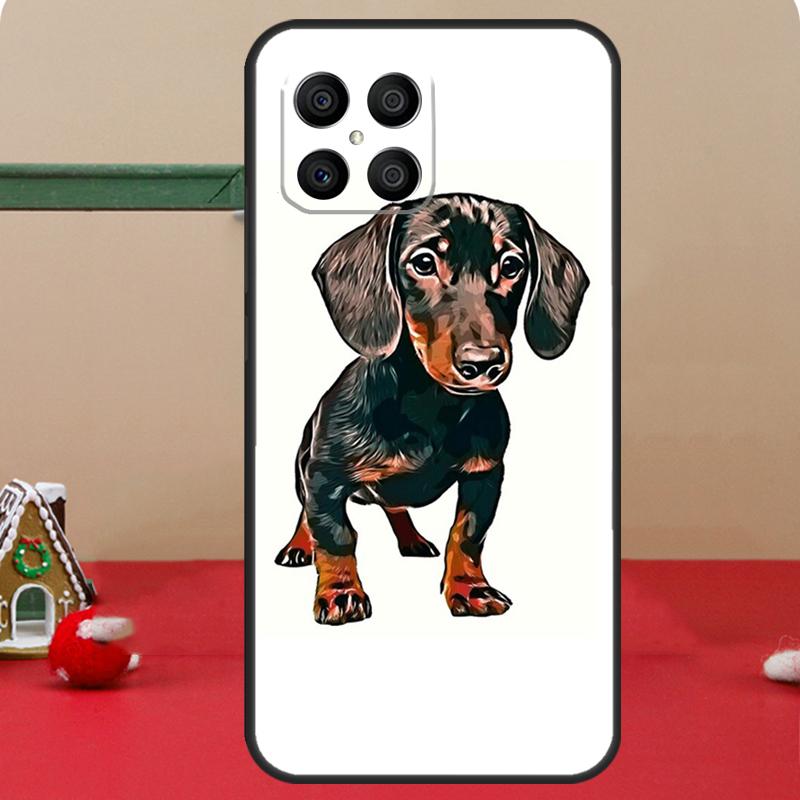Dachshund Teckel Dackel Dog Case For Honor Magic 6 7 8 Pro Honor 400 200 70 90 Lite X8c X8b X9a X9b X9c X9d Win RT Cover