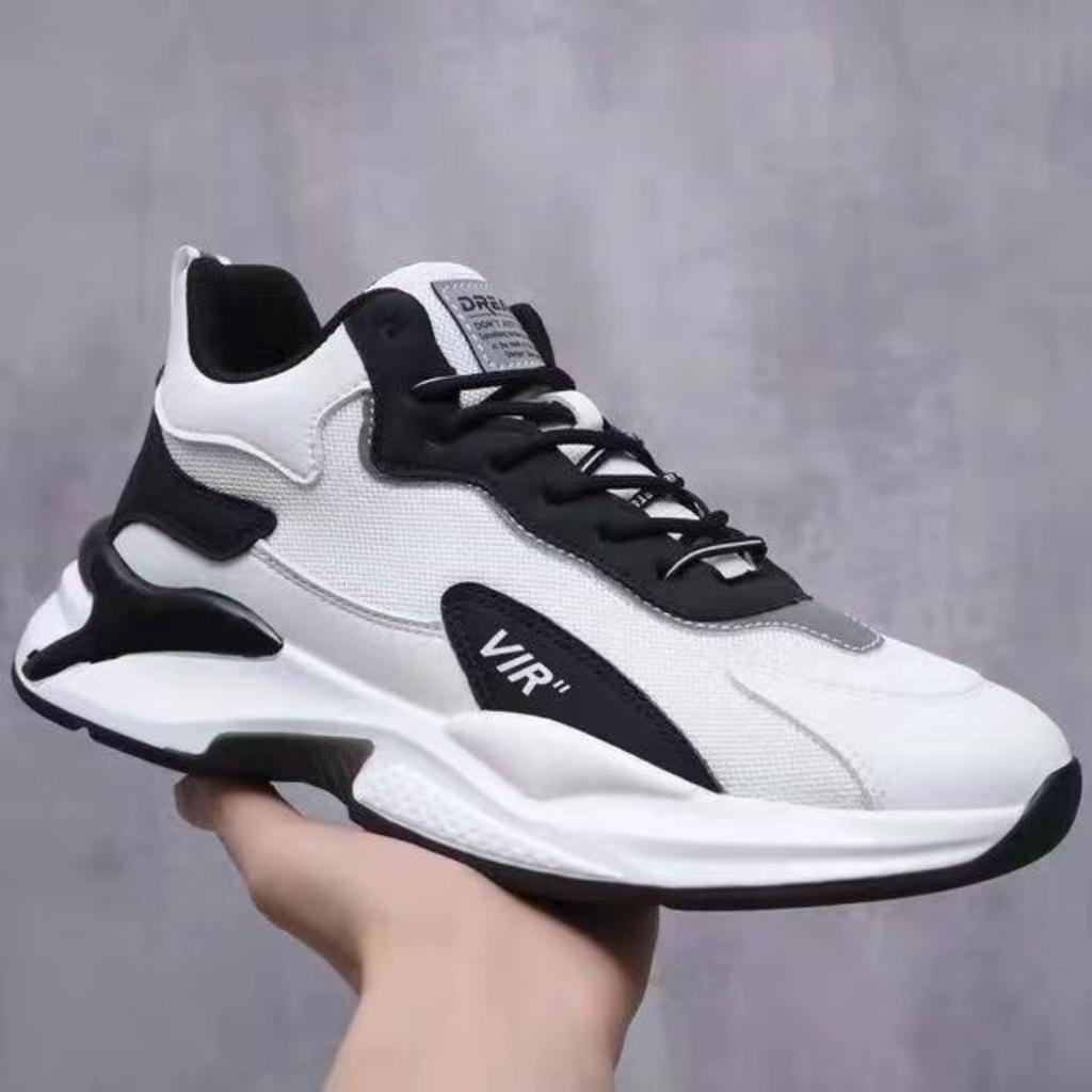 Men's Daddy Tide Shoes Autumn New Waterproof Sports and Leisure Work Protection Shoes with Mesh Lining Fashion Trend