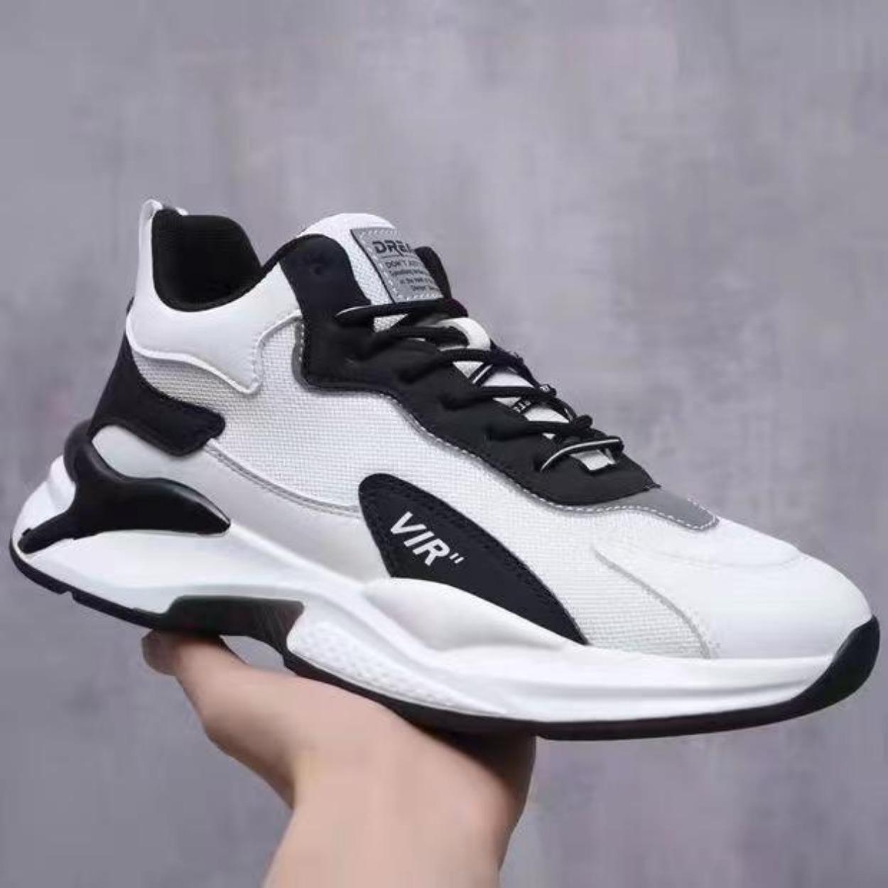 

Мужские кроссовки Daddy Tide Осень Новые Водонепроницаемые Спортивные и Повседневные Рабочие Защитные Кроссовки с Сетчатой Подкладкой Модный Тренд 39 белый