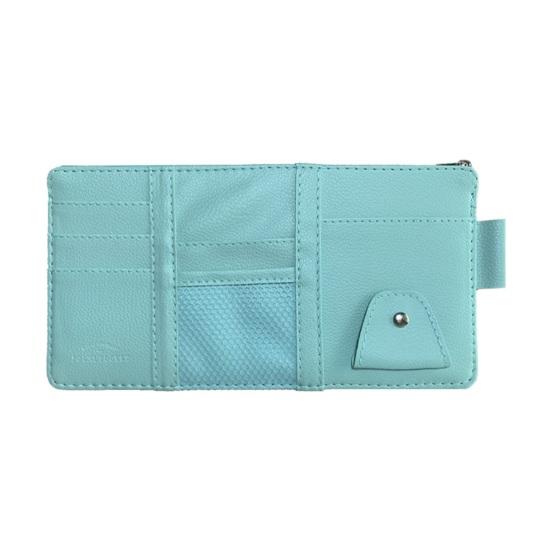 1Pc Car Auto Visor CD DVD Card Case Holder Clipper Disks Hold Organizer Bag