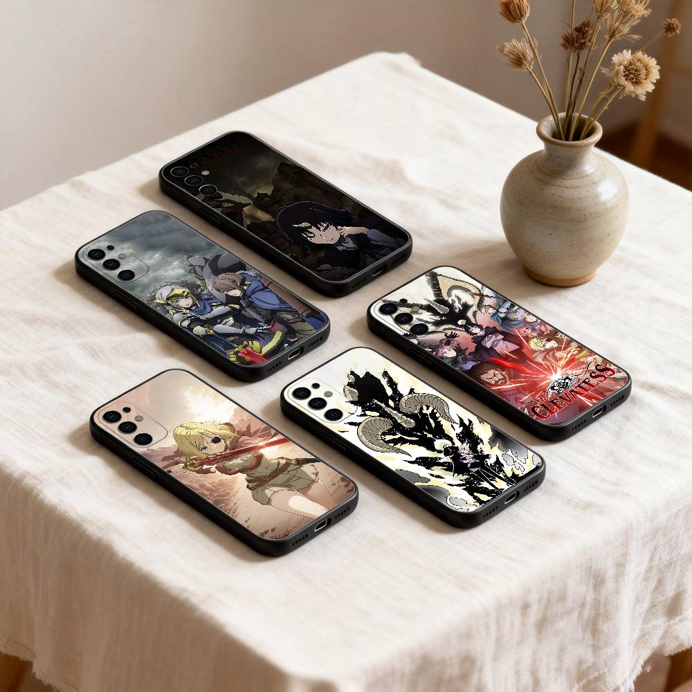Anime C-Clevatess-S Phone Case For Samsung S26,25,24,21,22,23,30,20,Ultra,Plus,Fe,Lite Black Soft Cover