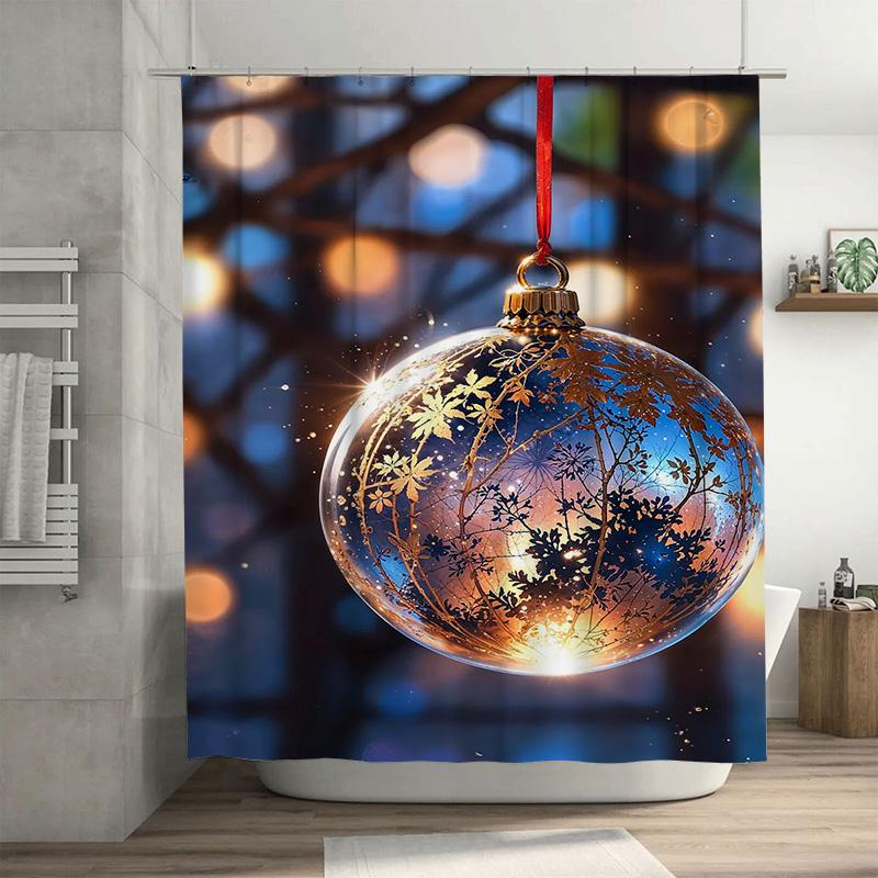 

Tuniu Stunning Galaxy Forest Shower Curtain Mystical Woodland Nature Backdrop Serene Space Theme Decor Dreamy Artistic Bathroom W60H190(CM)-1 Pcs