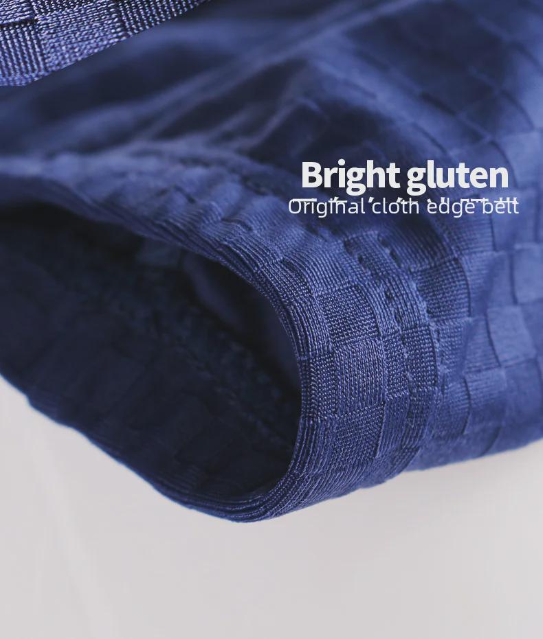 Men's Ultra-Thin Ice Silk Boxer Briefs - Breathable Seamless Summer Shorts