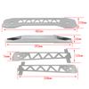 Aluminum REAR SUBFRAME BRACE TIE BAR LOWER CONTROL FAKE ARM COMPLETE KIT FOR HONDA CIVIC FG2 FD 06-11