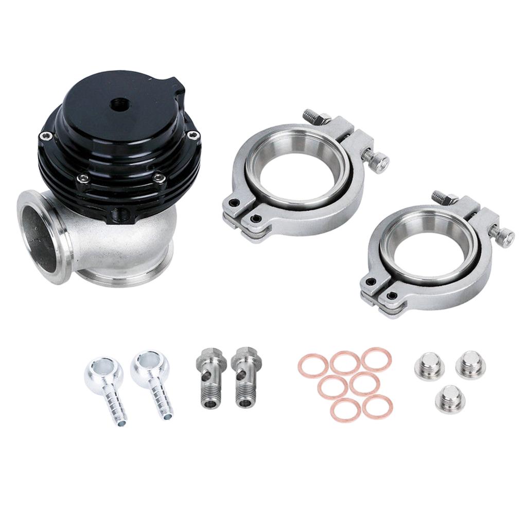 38mm Univerial Car Exhaust Wastegate Valve External Black