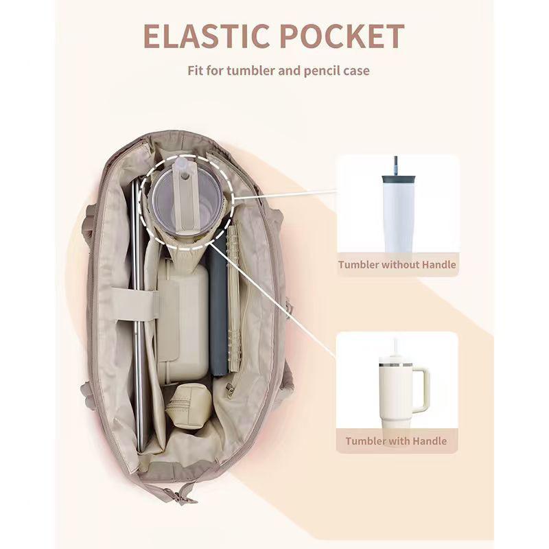 Tote Bag Ladies' Light Shoulder Bag Casual Computer Travel Handbag