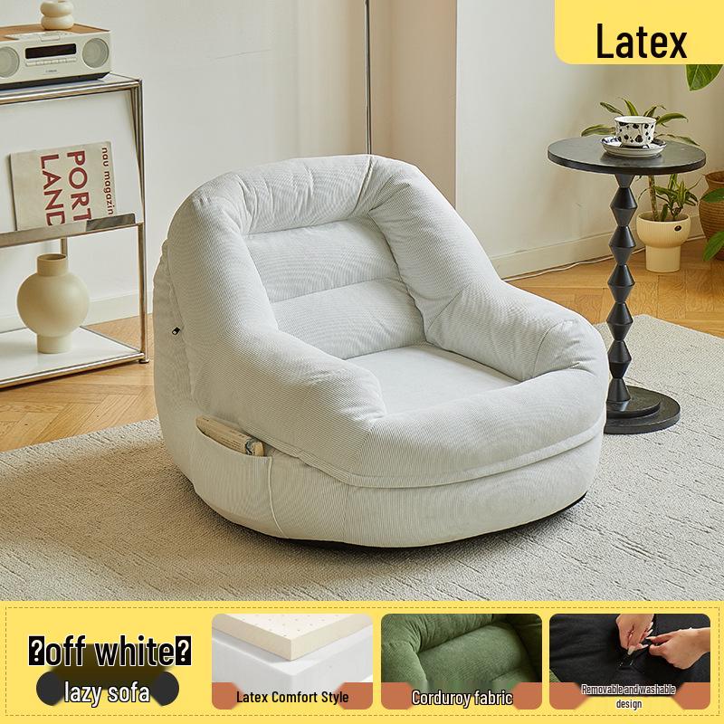 Compact Tatami Balcony Stool: Convertible Sleeper & Lounge Nest