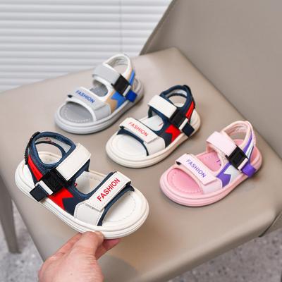 New Summer Children's Sandals for Young Kids, Sports and Casual Beach Shoes for Boys and Girls, Soft Sole Non-Slip Sandals