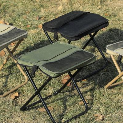 Mini Folding Stool with Carry Bag Portable Lightweight Heavy Duty Waterproof Outdoor Camping Backpacking Beach Picnic Fishing Collapsible Chair Seat