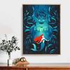 Full Round Diamond Painting Mermaids and Witches Art Rhinestone Picture Mosaic DIY 5D Cross Stitch Embroidery Home Decoration