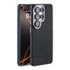 Luxury Carbon Fiber Armor Magnetic For Magsafe Case for Samsung Galaxy S26 S25 S24 Ultra Wireless Charging Shockproof Hard Cover