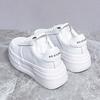Popular little white shoes women's spring 2025 new women's shoes versatile casual board shoes niche heightening platform single shoes