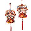1 Pair 3D Fu Character Door Pendant Traditional 2025 New Year Sticker  Home Living Room Decor