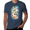 Drunk Hiasagi Koi Dragon 2024 Edition Tshirt Basic Breathable Solid Color Tshirt