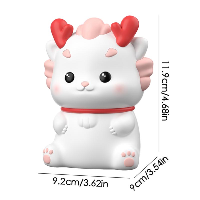 Silicone Touch Lamp Silicone Dragon Lamp Rechargeable Cartoon Touch Silicone Lamp Bedside Animal Touch Lights For Living Room