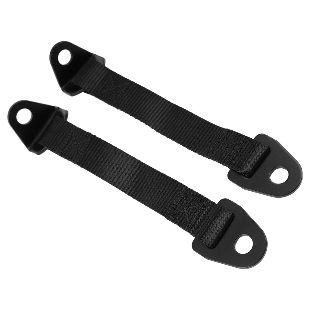 2Pcs Car Door Limiting Straps Belt For CAN AM MAVERICK X3 2017 - 2024 Auto Gate Limited Wire Belt Adjustable Black